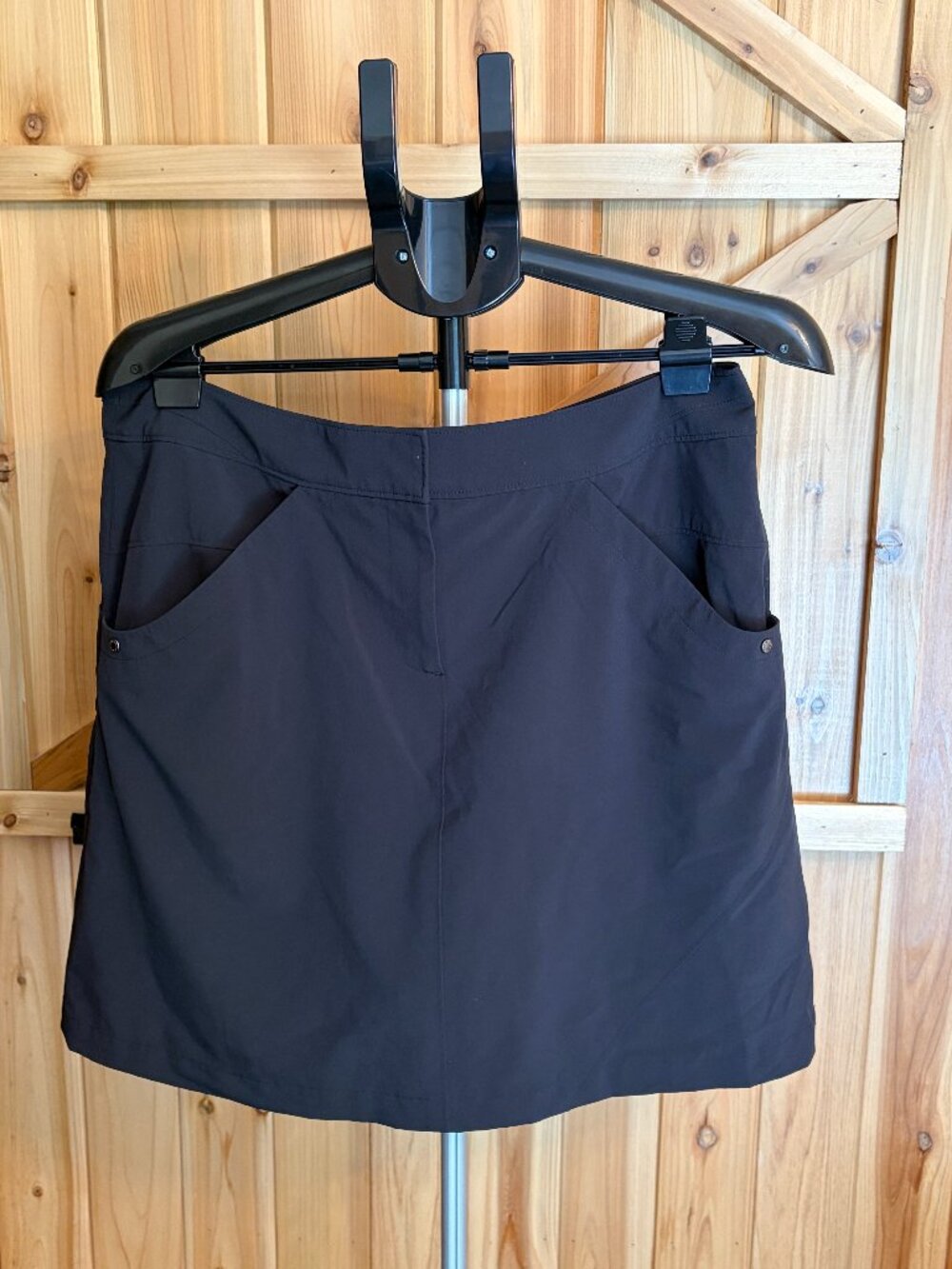 Cutter & Buck Annika Golf Skort Women’s Size 12 Black Built-In Shorts Pockets